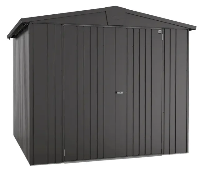 Metalowa szopa Europa o wymiarach 244x203x228 cm i powierzchni 5,56 m2