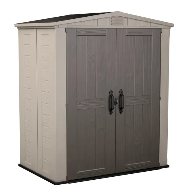 Szopa z żywicy Factor o wymiarach 178x208x113,5 cm i 2,02 m2