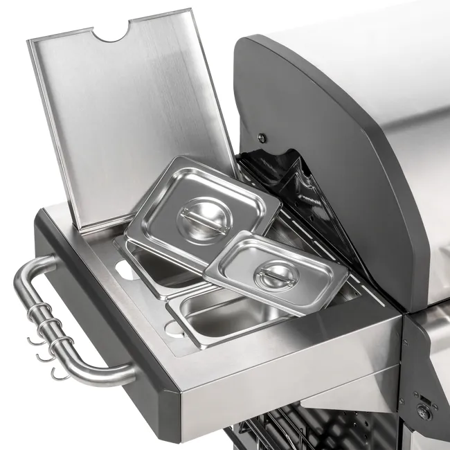 Grill gazowy 4+1 pal. 17kW Hudson Naterial - obrazek 2