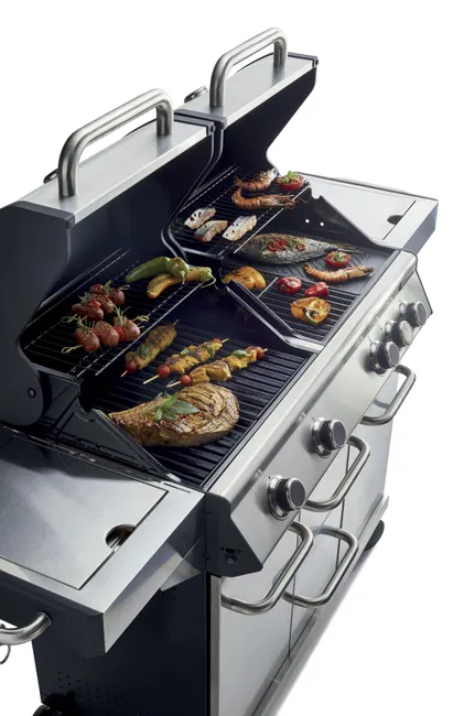 Grill gazowy 4+1 pal. 17kW Hudson Naterial - obrazek 3