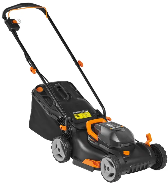 Kosiarka akumulatorowa Worx 2x20V 2x4Ah 40cm - obrazek 3