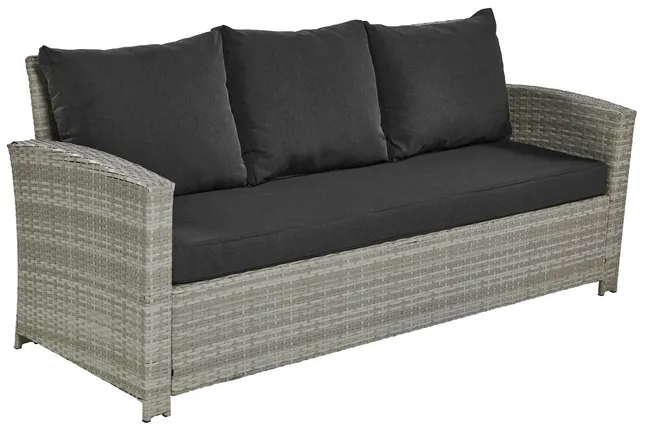 Meble ogrodowe zestaw Kara Deluxe szare Corciano - obrazek 3