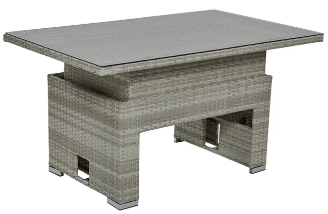 Meble ogrodowe zestaw Kara Deluxe szare Corciano - obrazek 4