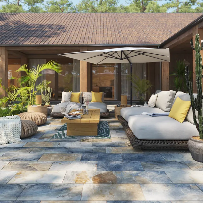 Sofa ogrodowa jednoosobowa Maya beżowa Naterial - obrazek 3