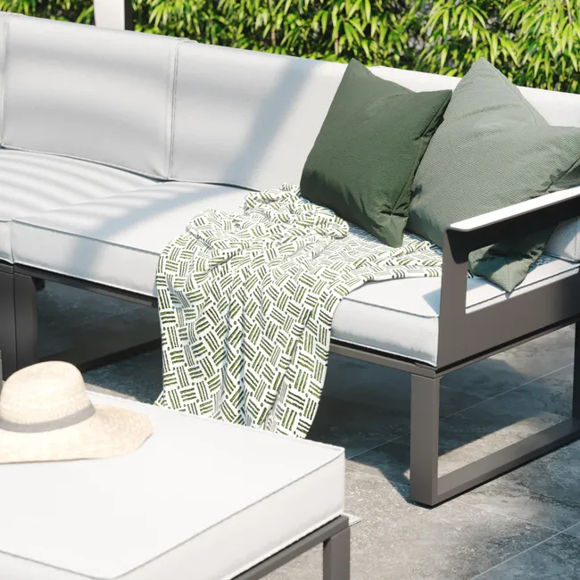 Meble ogrodowe zestaw Odyssea szare Naterial - obrazek 3