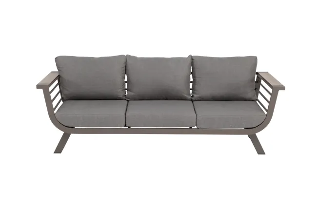 Meble ogrodowe zestaw Neckar szare - obrazek 5