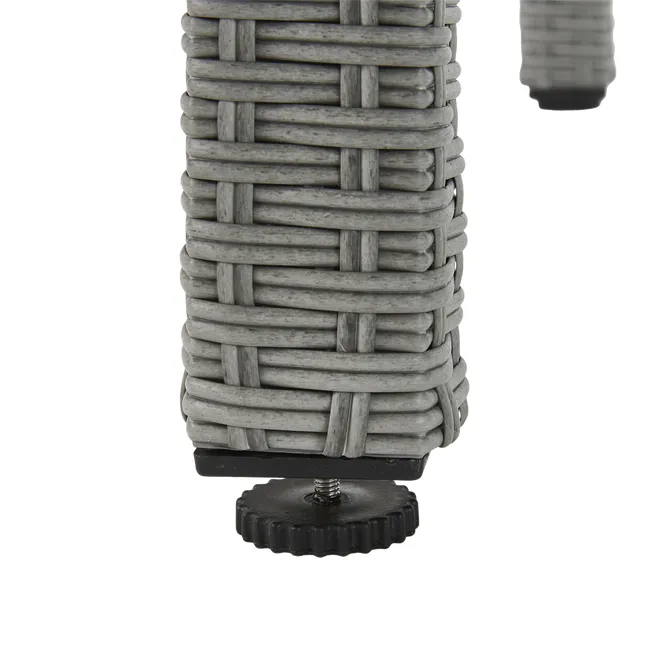 Stół ogrodowy Davos 90x180 cm szary Naterial - obrazek 3