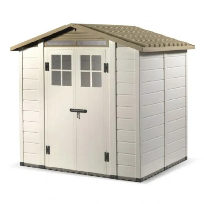 Szopa na narzędzia ogrodowe TUSCANY EVO 200 2 drzwi 220x181xh. 216cm